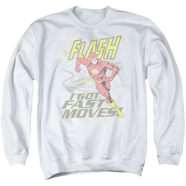 Flash - Fast Moves Adult Crewneck Sweatshirt