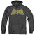 DCO - Batman Neon Distress Logo Adult Heather Hoodie