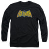 DCO - Batman Neon Distress Logo Adult Long Sleeve