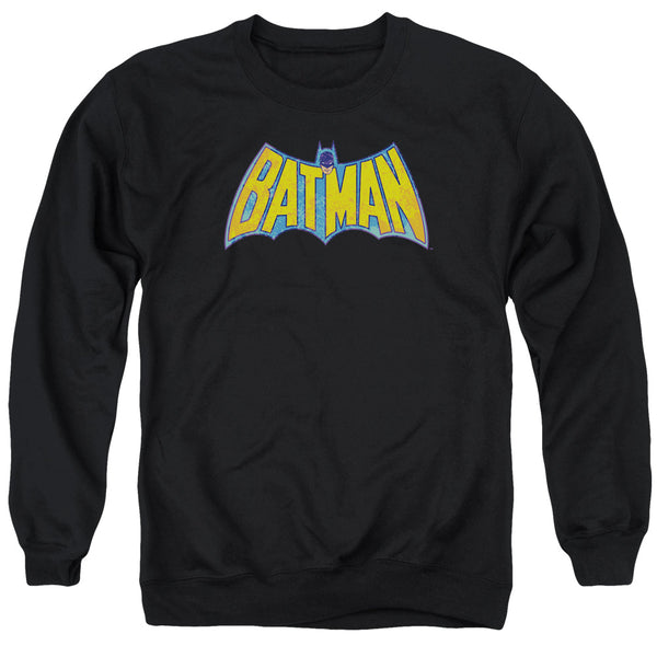 DCO - Batman Neon Distress Logo Adult Crewneck Sweatshirt