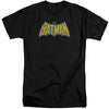 DCO - Batman Neon Distress Logo Adult Tall Fit Short Sleeve