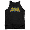 DCO - Batman Neon Distress Logo Adult Tank Top