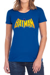 DCO - Batman Neon Distress Logo Women's Short Sleeve