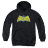 DCO - Batman Neon Distress Logo Youth Hooded Sweatshirt