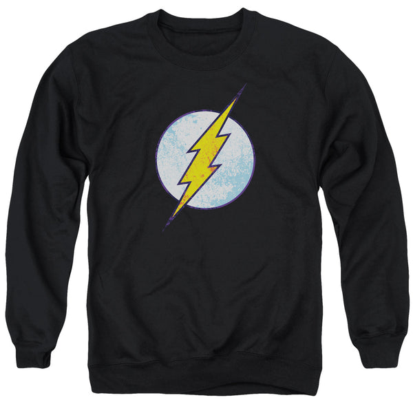 Flash - Flash Neon Distress Logo Adult Crewneck Sweatshirt