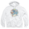 DCO - Retro Superman Iron On Adult Pullover Hoodie