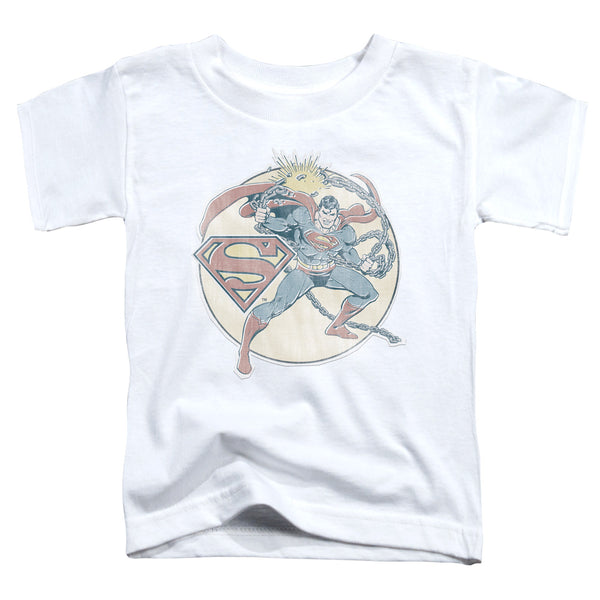 DCO - Retro Superman Iron On Toddler Short Sleeve