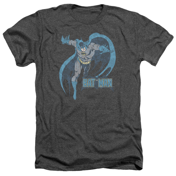 DCO - Desaturated Batman Adult Regular Fit Heather Short Sleeve