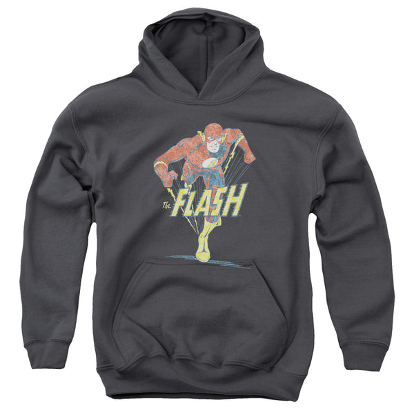 Flash - Desaturated Flash Youth Hooded Sweatshirt