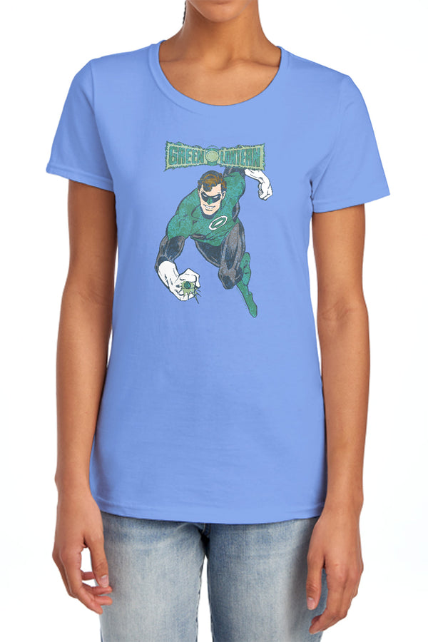 DCO - Desaturated Green Lantern Women's Short Sleeve