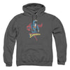 DCo - Desaturated Superman Adult Pull Over Hoodie