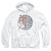 Flash - Retro Flash Iron On Adult Pullover Hoodie