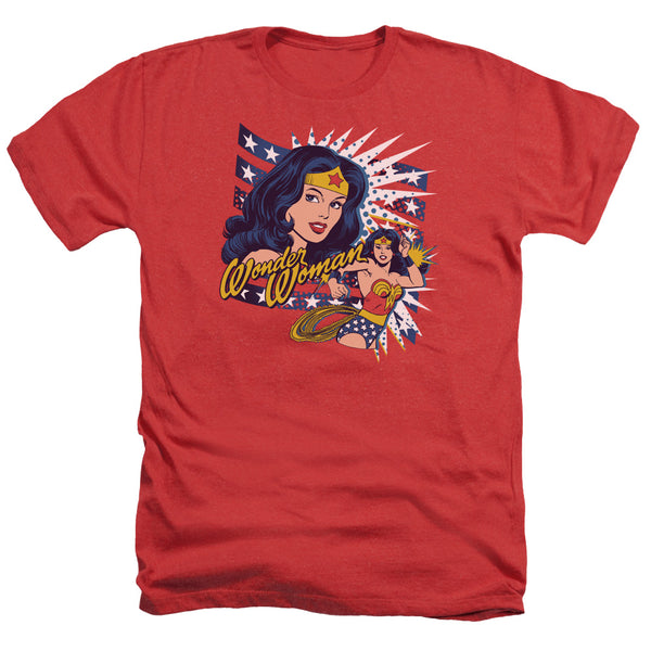 DCO - Pop Art Wonder Adult Regular Fit Heather Short Sleeve