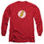 Flash - Rough Flash Logo Adult Long Sleeve