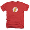 Flash - Rough Flash Logo Adult Regular Fit Heather Short Sleeve