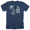 DC - Night Crew Adult Regular Fit Heather Short Sleeve