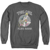 DC - Plays Rough Adult Crewneck Sweatshirt