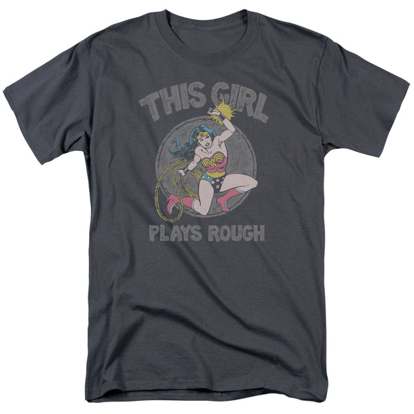 DC - Plays Rough Adult Regular Fit Short Sleeve