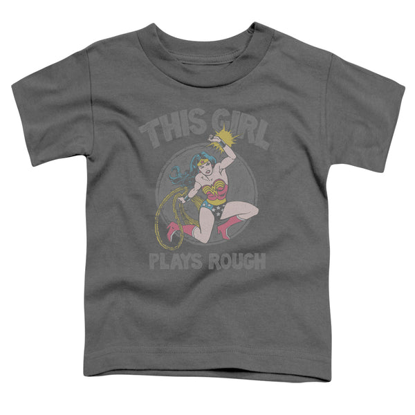 DC - Plays Rough Toddler Short Sleeve