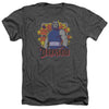 DC - Darkseid Stars Adult Regular Fit Heather Short Sleeve