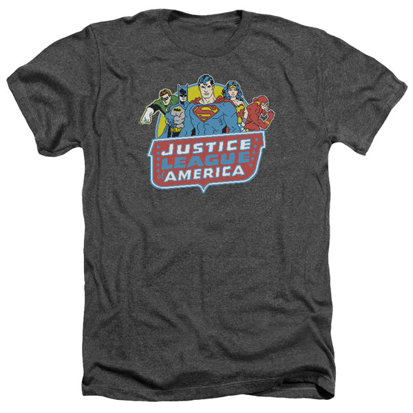DC - 8 Bit League Adult Regular Fit Heather Short Sleeve