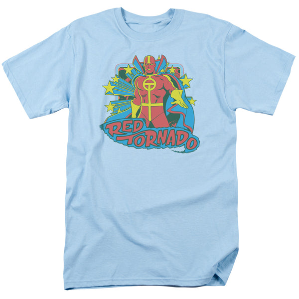 DC - Red Tornado Stars Adult Regular Fit Short Sleeve