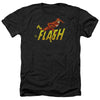 Flash - 8 Bit Flash Adult Regular Fit Heather Short Sleeve