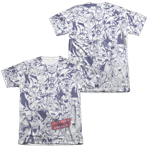 DC - Justice All Around Adult Regular Fit Short Sleeve 65 - 35 Poly - Cotton