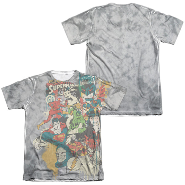 DC - Friends Or Foes Adult Regular Fit Short Sleeve 65 - 35 Poly - Cotton