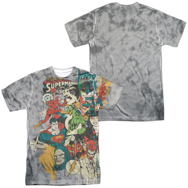 DC - Friends Or Foes Adult Regular Fit Short Sleeve 100% Poly