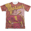 DC - Shazam Bolts Adult Regular Fit Short Sleeve 65 - 35 Poly - Cotton