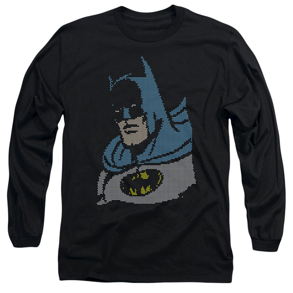 DC - Lite Brite Batman Adult Long Sleeve