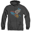 DC - Lite Brite Superman Adult Heather Hoodie