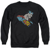 DC - Lite Brite Superman Adult Crewneck Sweatshirt