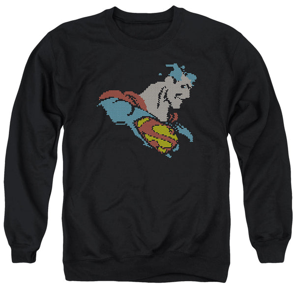 DC - Lite Brite Superman Adult Crewneck Sweatshirt