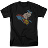 DC - Lite Brite Superman Adult Regular Fit Short Sleeve