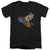 DC - Lite Brite Superman Adult Slim Fit V Neck Cotton