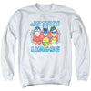 DC - Faces Of Justice Adult Crewneck Sweatshirt