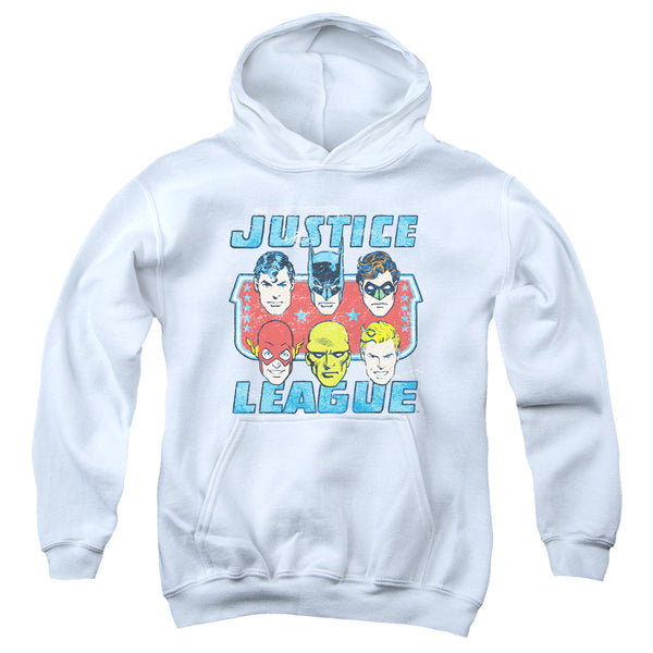 DC - Faces Of Justice Youth Hooded Sweatshirt