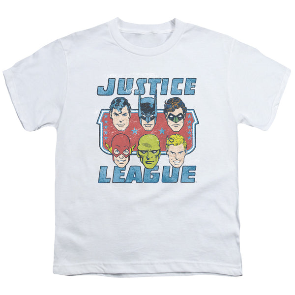 DC - Faces Of Justice Youth Short Sleeve