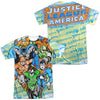 DC - Follow The Leader (Front - Back Print) Adult Regular Fit Short Sleeve 100% Poly
