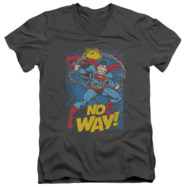 DC - No Way Adult Slim Fit V Neck Cotton