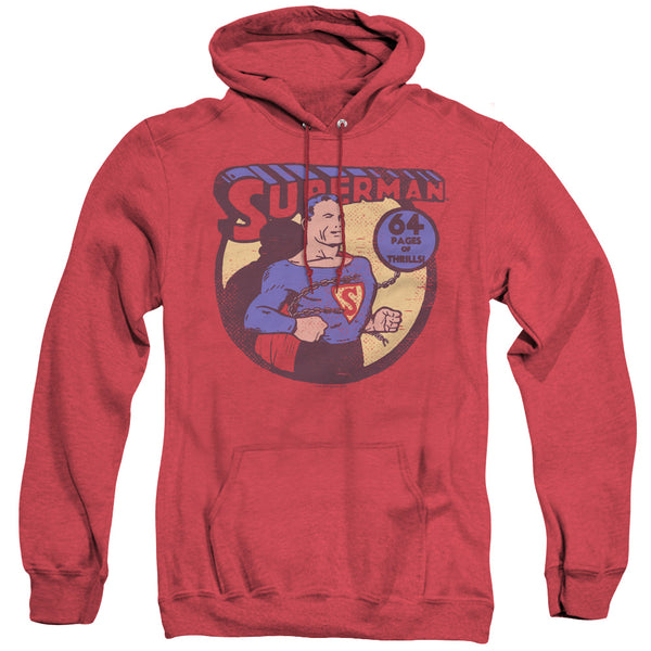 DC - Superman 64 Adult Heather Hoodie