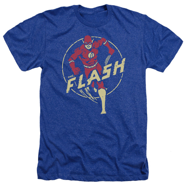 Flash - Flash Comics Adult Regular Fit Heather Short Sleeve
