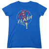 Flash - Flash Comics Women's Short Sleeve