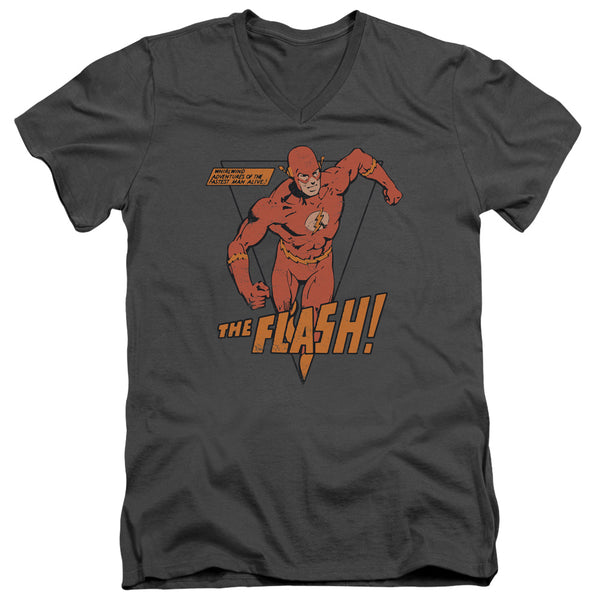 Flash - Whirlwind Adult Slim Fit V Neck Cotton