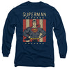 DC - Retro Liberty Adult Long Sleeve