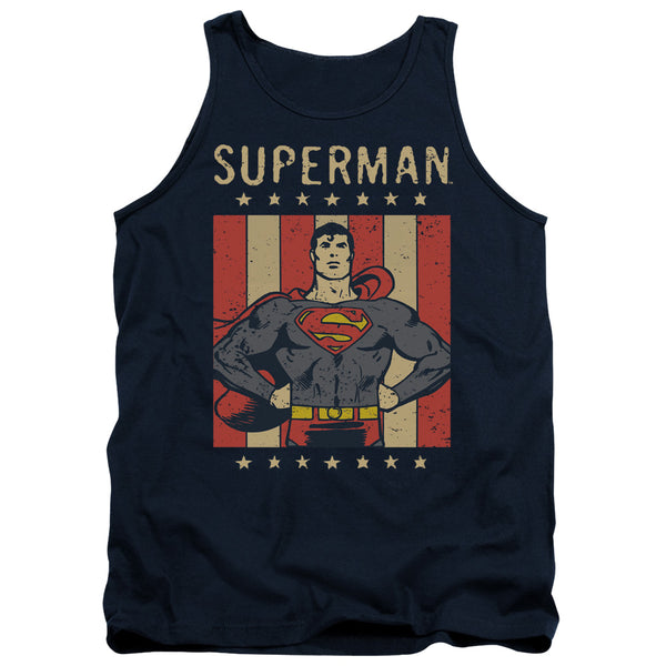 DC - Retro Liberty Adult Tank Top