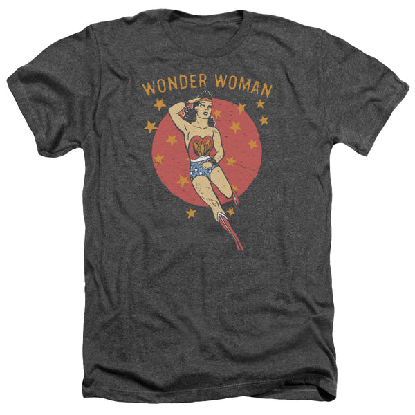 DC - Wonder Circle Adult Regular Fit Heather Short Sleeve
