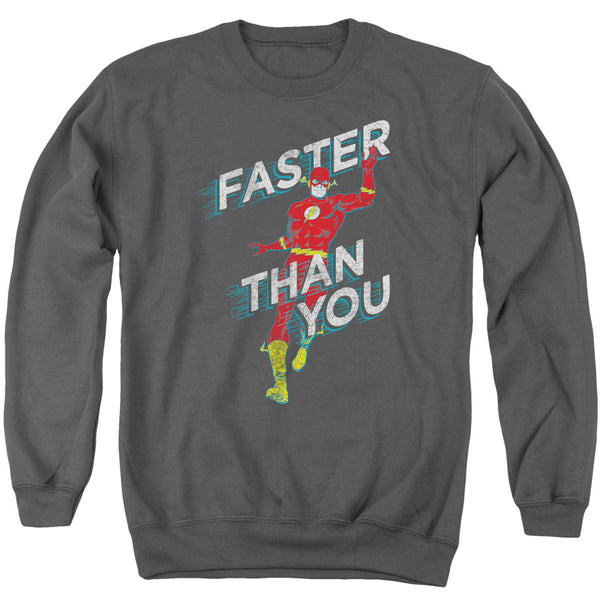 Flash - Faster Than You Adult Crewneck Sweatshirt